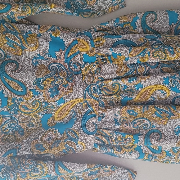 💝H&M 70'S BABYDOLL DRESS🌸 SIZE 6 VINTAGE LOOK! SO IN! - Picture 4 of 8